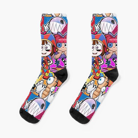 Discover The Amazing Digital Circus fanart Socks