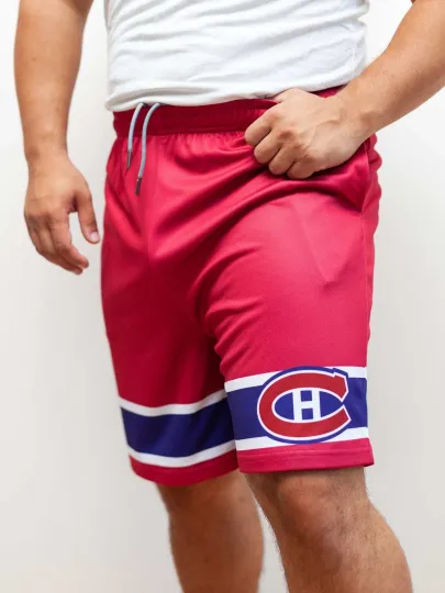 Discover Montreal Canadiens Mesh Hockey Shorts