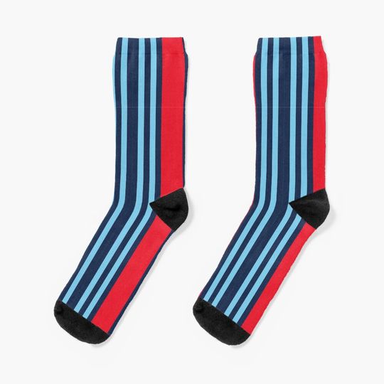 Discover Martini Racing Stripe Socks