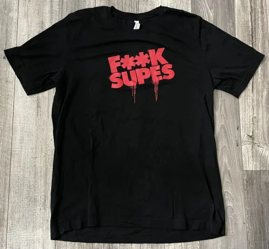 Discover The Boys TV Show F**k Supes Men's T-Shirt Black