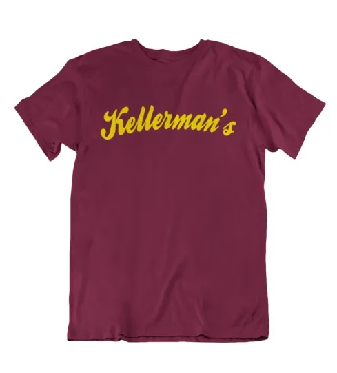 Mens Kellermans Music Holiday 80s Movie Retro T-Shirt