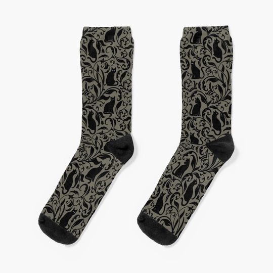 Discover Black Cats III Socks