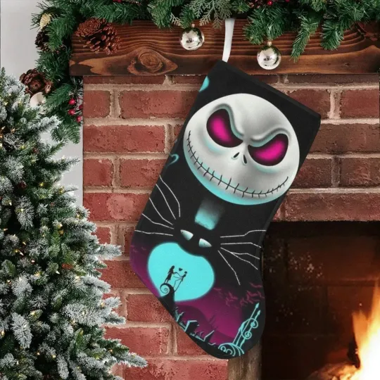 Jack Skellington The Nightmares Christmas Stocking Chimney Decor