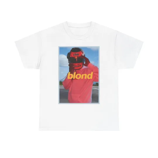 Discover Blond Frank Ocean Graphic T-Shirt Retro Album Art Unisex Tee
