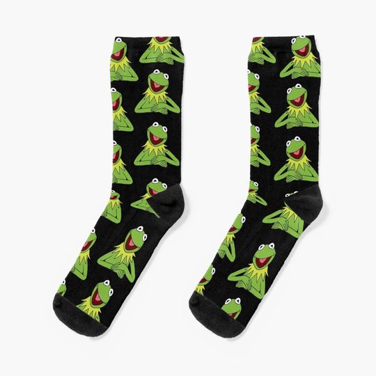 Discover K the frog pattern Socks