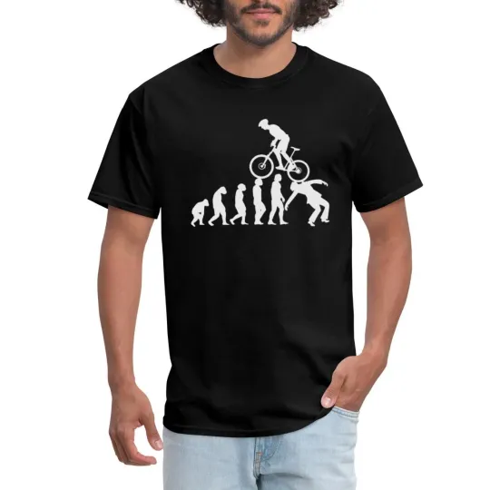 Discover Evolution MTB Mountain Biking Men's T-Shirt