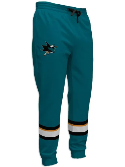 Discover San Jose Sharks Hockey Jogger Pants