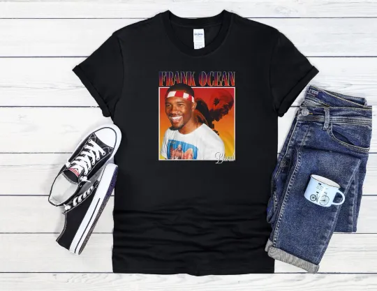 Discover Frank Ocean Shirt Music Icon Art Men Women Unisex T Shirt Hoodie Baseball 3964