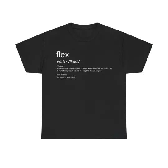 Discover Osamason FlexMusix Tour Tee Flex Music T-Shirt Album Merch - All Sizes
