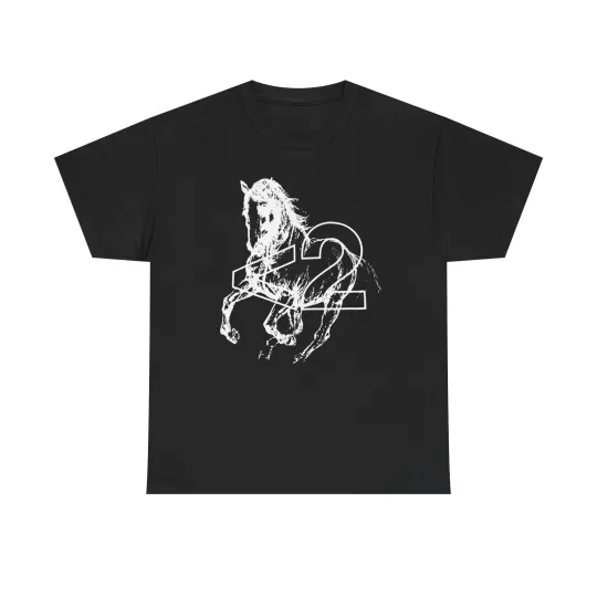 Discover 2hollis 2H Black Horse Tee T-Shirt Album Tour Merch