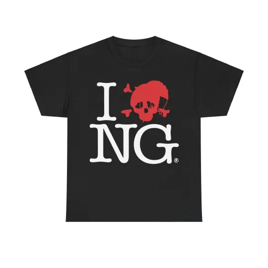 Discover I Love NG I Luv Novagang Black T-Shirt for Men and Women