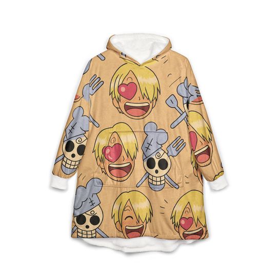 Discover Sanji Hooded Blanket, Japanese style