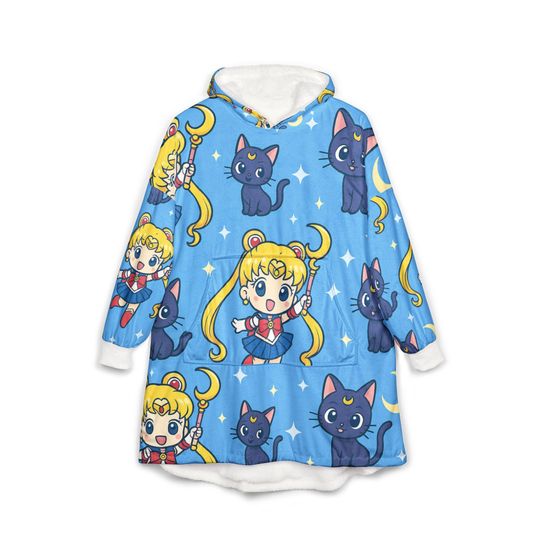 Sailor Moon Hooded Blanket, Japanese style