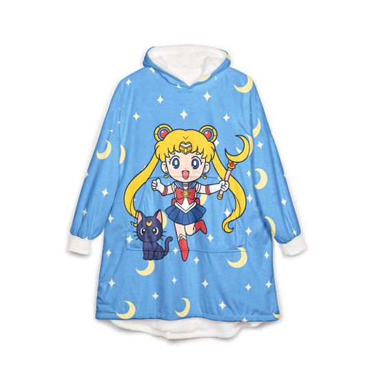 Sailor Moon Hooded Blanket, Japanese style