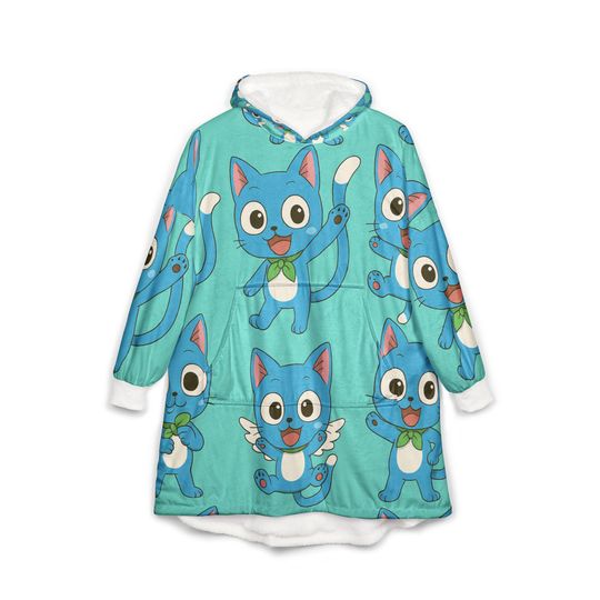 Discover Happy Hooded Blanket, Japanese style