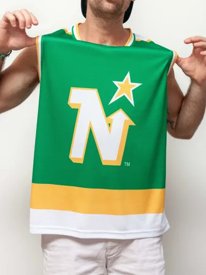Discover Minnesota North Stars Retro Alternate Hockey Tank