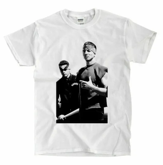 Blood In Blood Out White T-Shirt Vintage Gift for Men Women Funny Black Tee