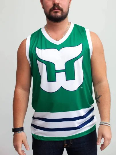 Discover Hartford Whalers Retro Alternate Hockey Tank