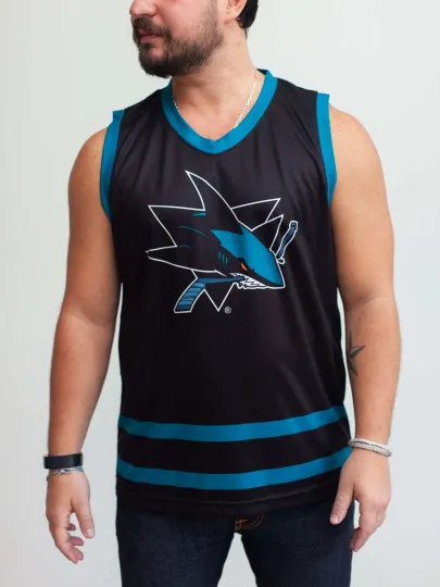 Discover San Jose Sharks Alternate Hockey Tank
