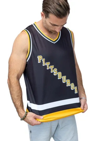 Discover Pittsburgh Penguins "Pittsburgh" Alternate Hockey Tank