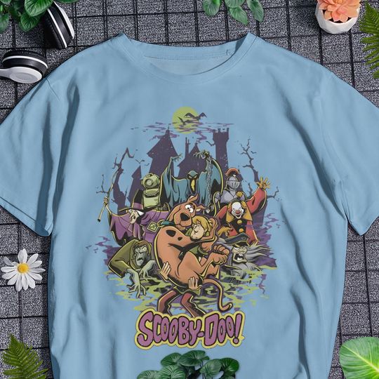 90s Scooby Doo Shirt, Vintage Horror Movie Shirt, Cartoon Scooby Doo Movie Inspired Shirt, Halloween Shirt Gifts