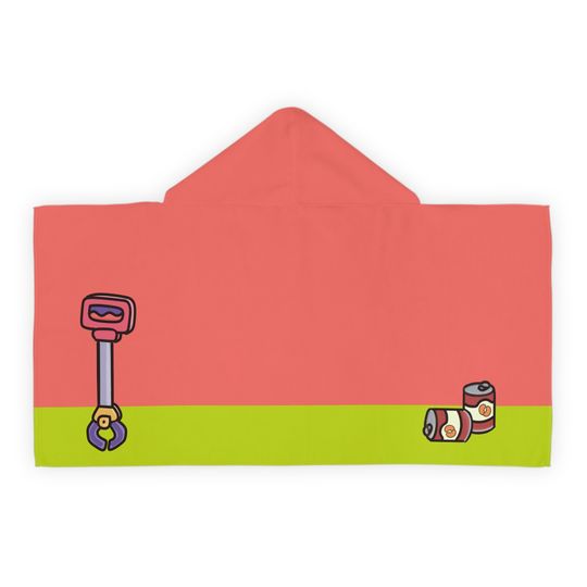 Discover Kids Grannies Costume Hooded Blanket - BlueyDad Inspired