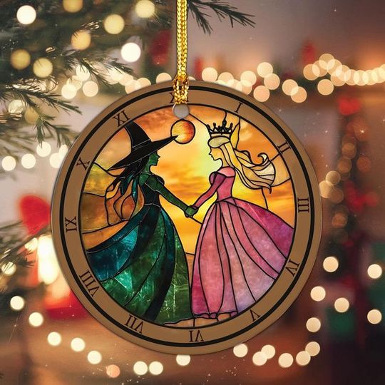 Discover Wicked Acrylic Ornament, Broadway Musicals Ornament Broadway Gifts For Fan, Wicked Christmas Ornament, Best Friends Merch, Wicked Ornament