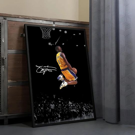 Kobe Bryant Poster: High-Resolution Basketball Wall Art (Digital Download A2 Size)