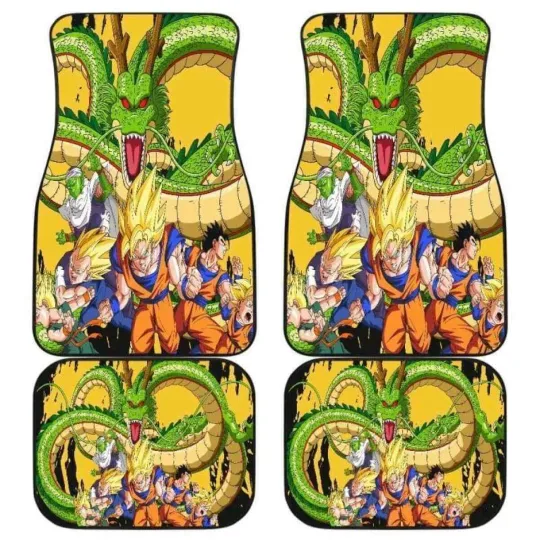 Shenron Dragon Ball Car Floor Mats for SUV Sedan Truck