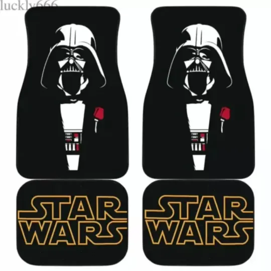 Discover Stitch 4-Piece Car Floor Mats, Universal Fit, Disney Vehicle Accessories