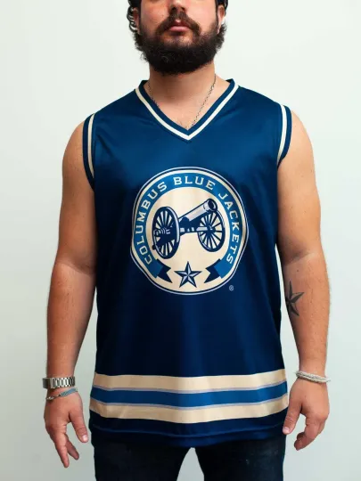 Discover Columbus Blue Jackets Alternate Hockey Tank