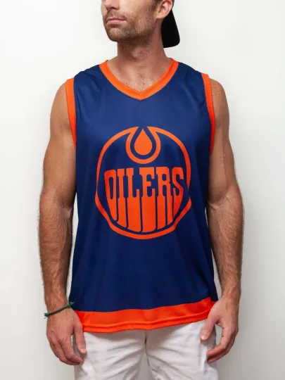 Discover Edmonton Oilers 2019-20 Alternate Hockey Tank