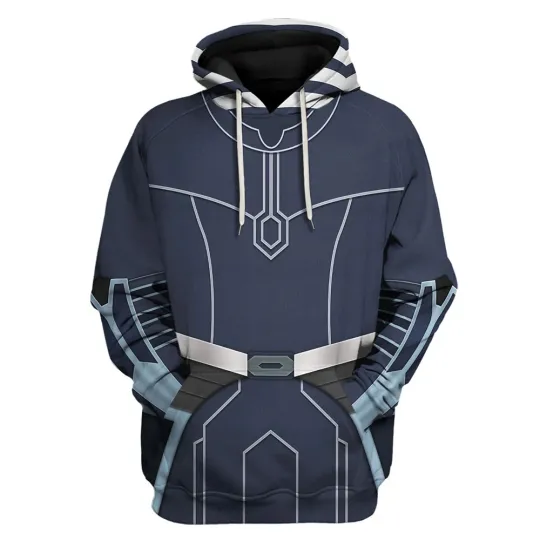 Discover Ahsoka Tano Cosplay Hoodie 3D Printed Hooded Sweatshirt  Casual Pullover