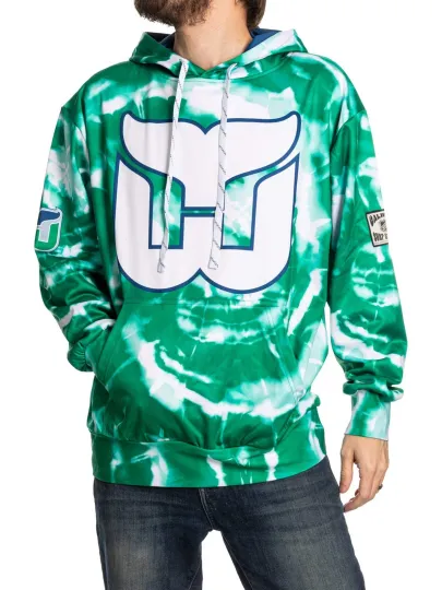 Discover Hartford Whalers Retro Alternate Hockey Hoodie