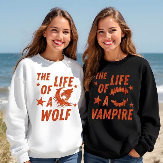 Twilight Inspired City Of Forks Shirt,Twilight Saga Comic Sweatshirt,Vampires Wolves Romance Shirt,Team Edward (Printed Glitter)