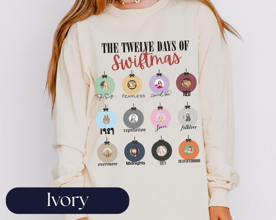 Discover Swiftmas Sweatshirt Holiday Ornament Shirt