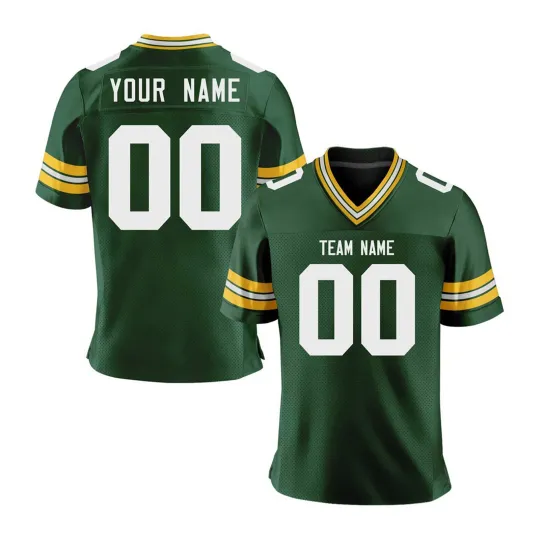 Discover Customized Football Jersey, Personalized Name And Number Shirt, Adult/Youth/Kids