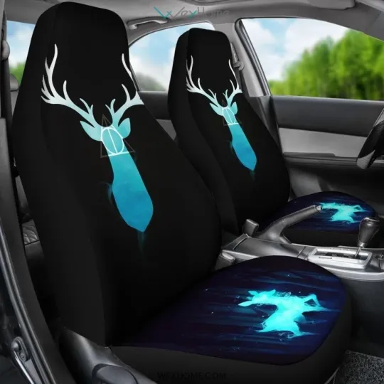 Harry Potter Snape Deer Patronus Car Seat Cover for Fans