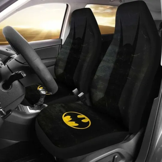 Batman Shadow Car Seat Covers for Dark Knight Auto Interior Accessories