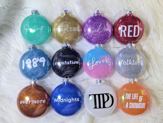Taylor Version Album Ornament