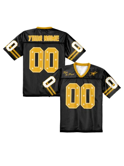 Customized Football Jersey Personalized Name Number Retro Style Jersey For Fans