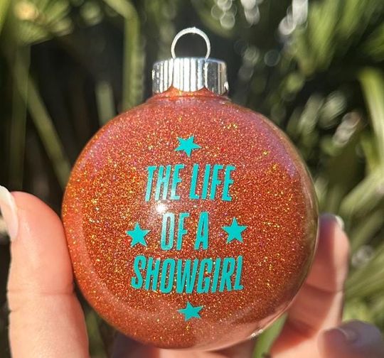 Showgirl Christmas Ball Ornament