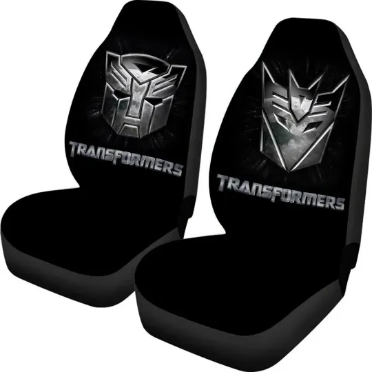 Transformers Autobots & Decepticons Car Seat Covers, Universal Fit, Set of 2