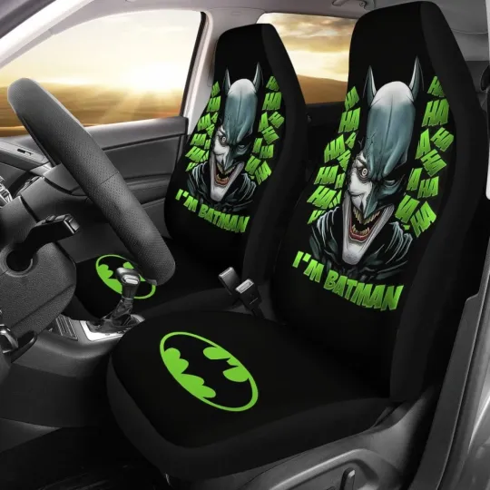 Batman Villains Car Seat Covers DC Comics Auto Interior Accessories