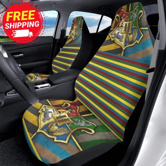 Transform Your Ride with Magical Harry Potter & Hogwarts-Inspired Seat Covers