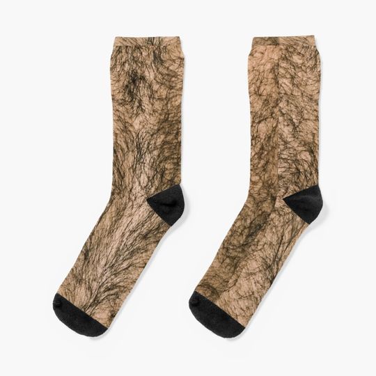 Discover Hairy Legs Costume Funny Socks