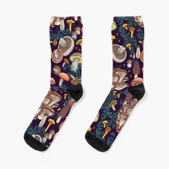 Discover Dark dream forest Socks