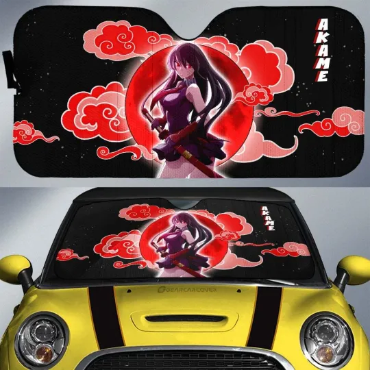 Discover Akame Ga Kill Car Sunshade Accessories