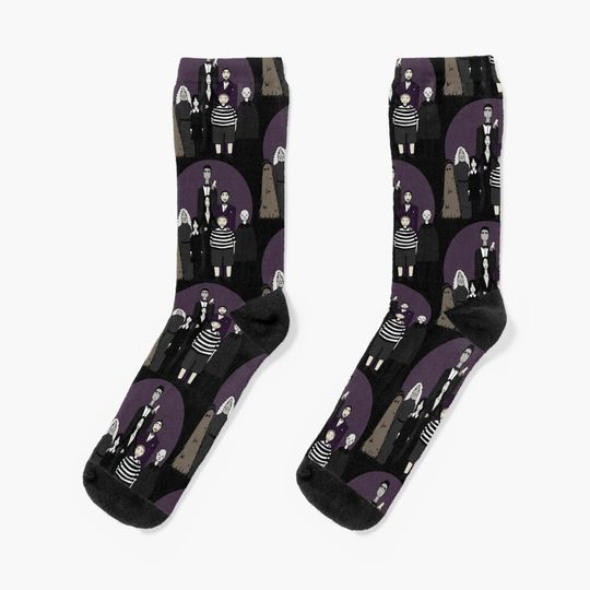 Discover The Addams Family Socks