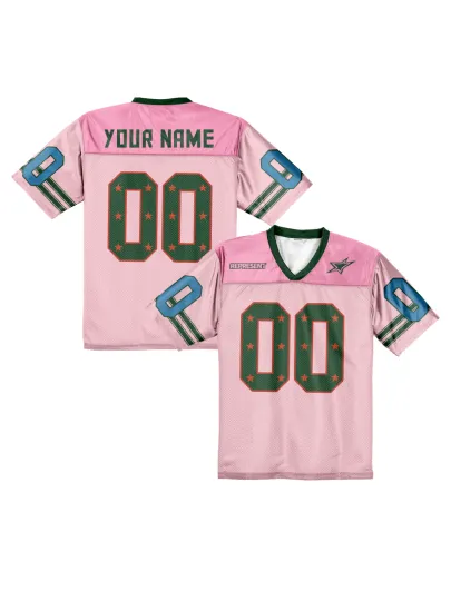 Discover Custom Football Jersey Personalized Name Number Sports Shirt For Football Fans